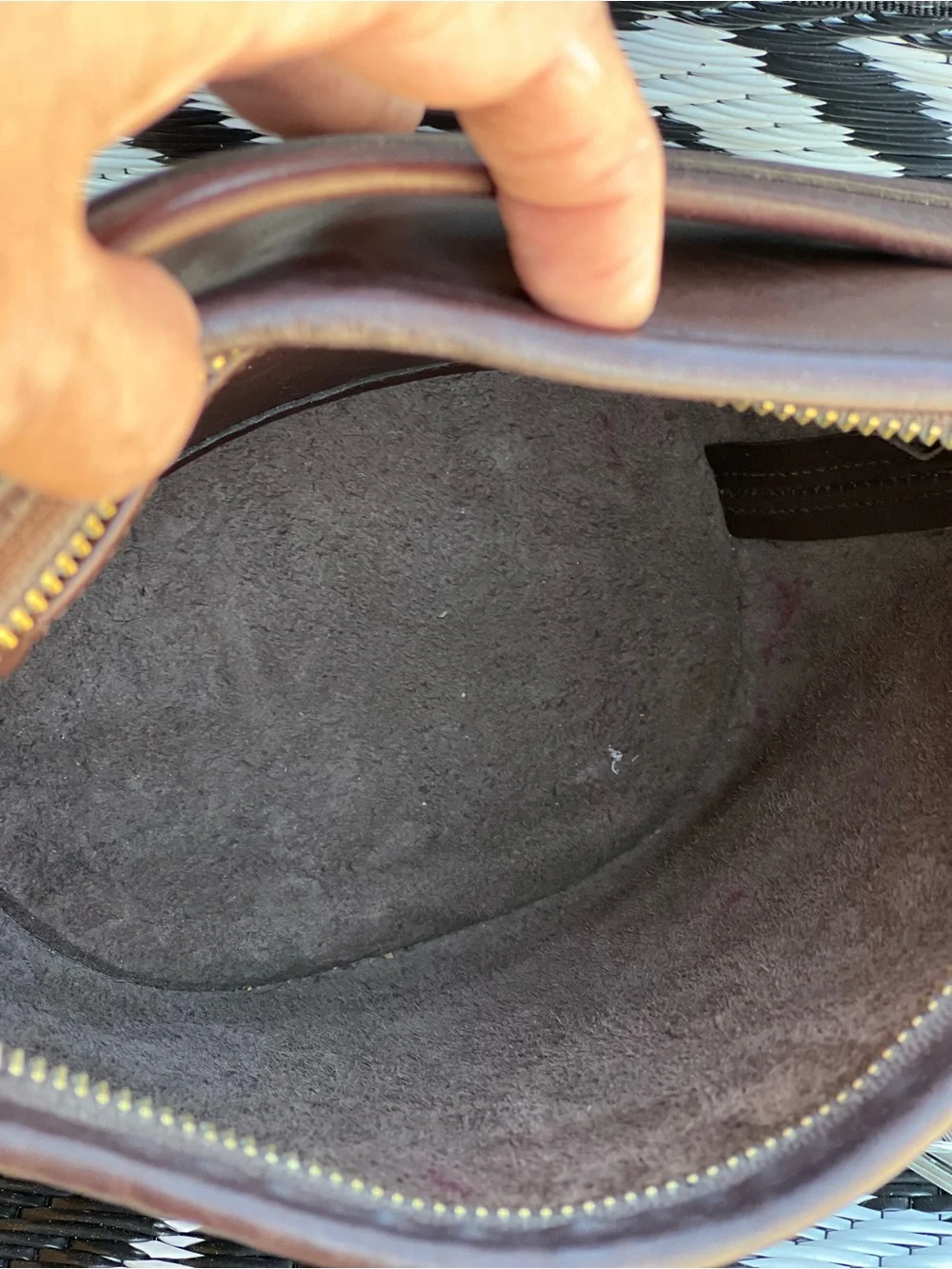Coach Brown Leather Bucket Bag 1998